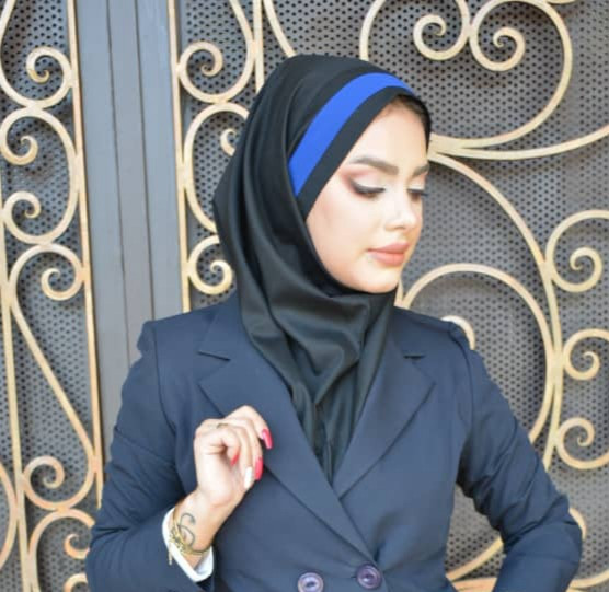 مقنعه کرواتی زیبا