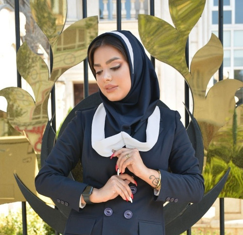 مقنعه فرم اژانس هواپیمایی