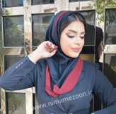 مقنعه دانشجویی شیک