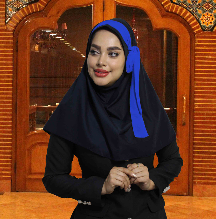 مقنعه مدل دار اداری