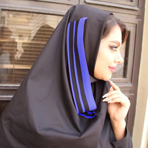 مقنعه تل دار اداری
