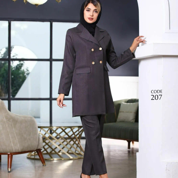 خرید انلاین مانتو شلوار اداری شیک