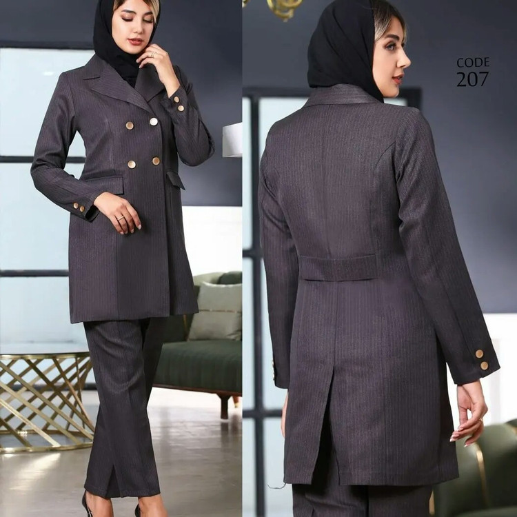 مانتو شلوار اداری دیپلمات شیک و ارزان