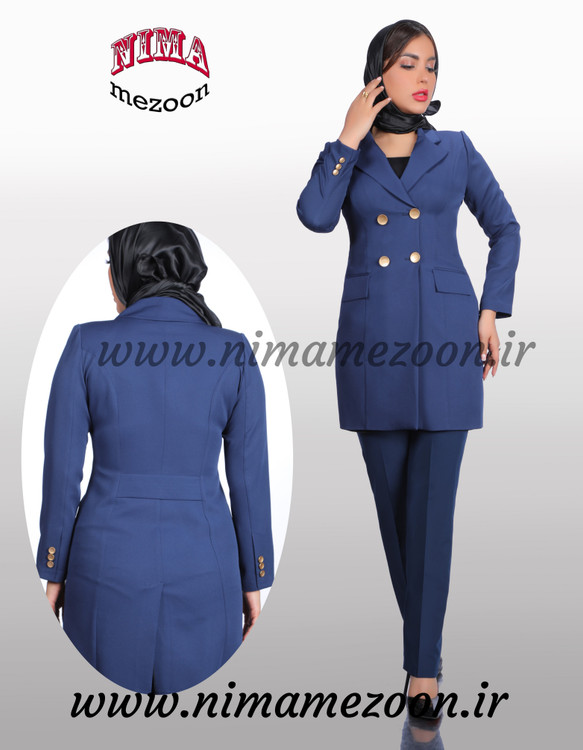 مانتو شلوار اداری شیک