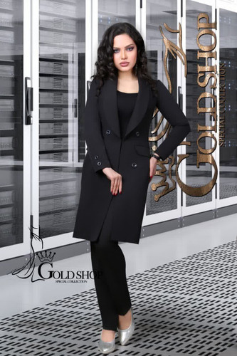 مانتو شلوار مجلسی مشکی